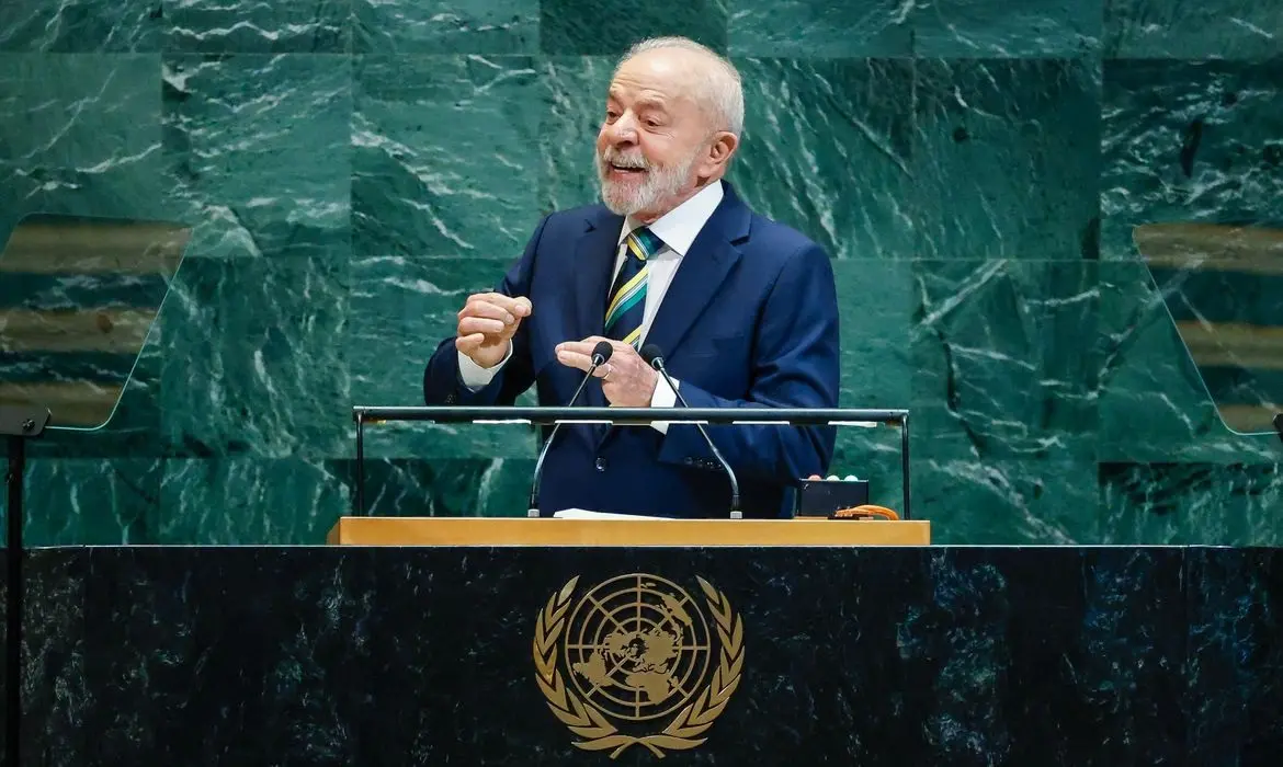 Imagem da notícia: Na ONU, Lula diz que 'nada justifica o genocídio em Gaza'