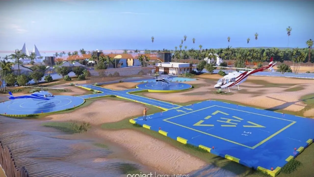Imagem da notícia Cidade do Ceará recebe heliporto “verde”, com investimento de R$ 5 milhões