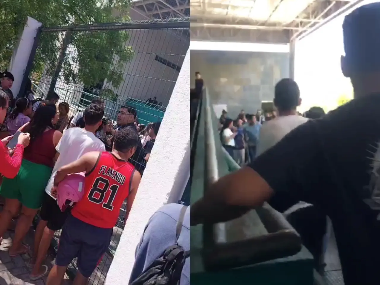 Imagem da notícia: Vídeo mostra correria de alunos após ataque a tiros em escola de Sobral 