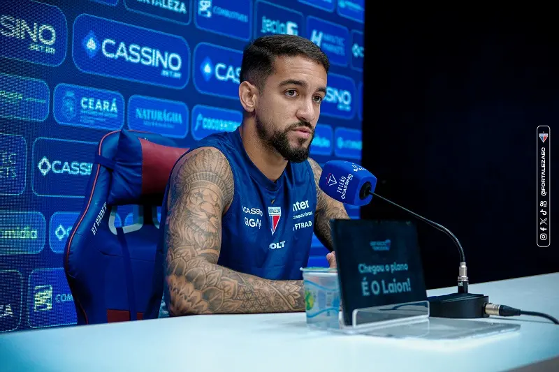 Imagem da notícia Matheus Pereira sobre Fortaleza x Sport: 'Jogo mais importante da temporada'