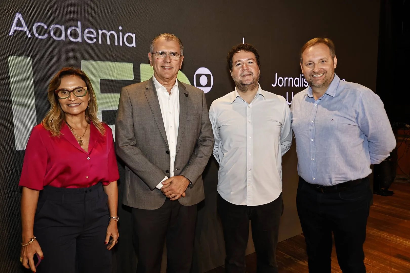 Adriana Helena, Randal Pompeu, Ricardo Villela e Gustavo Bortoli