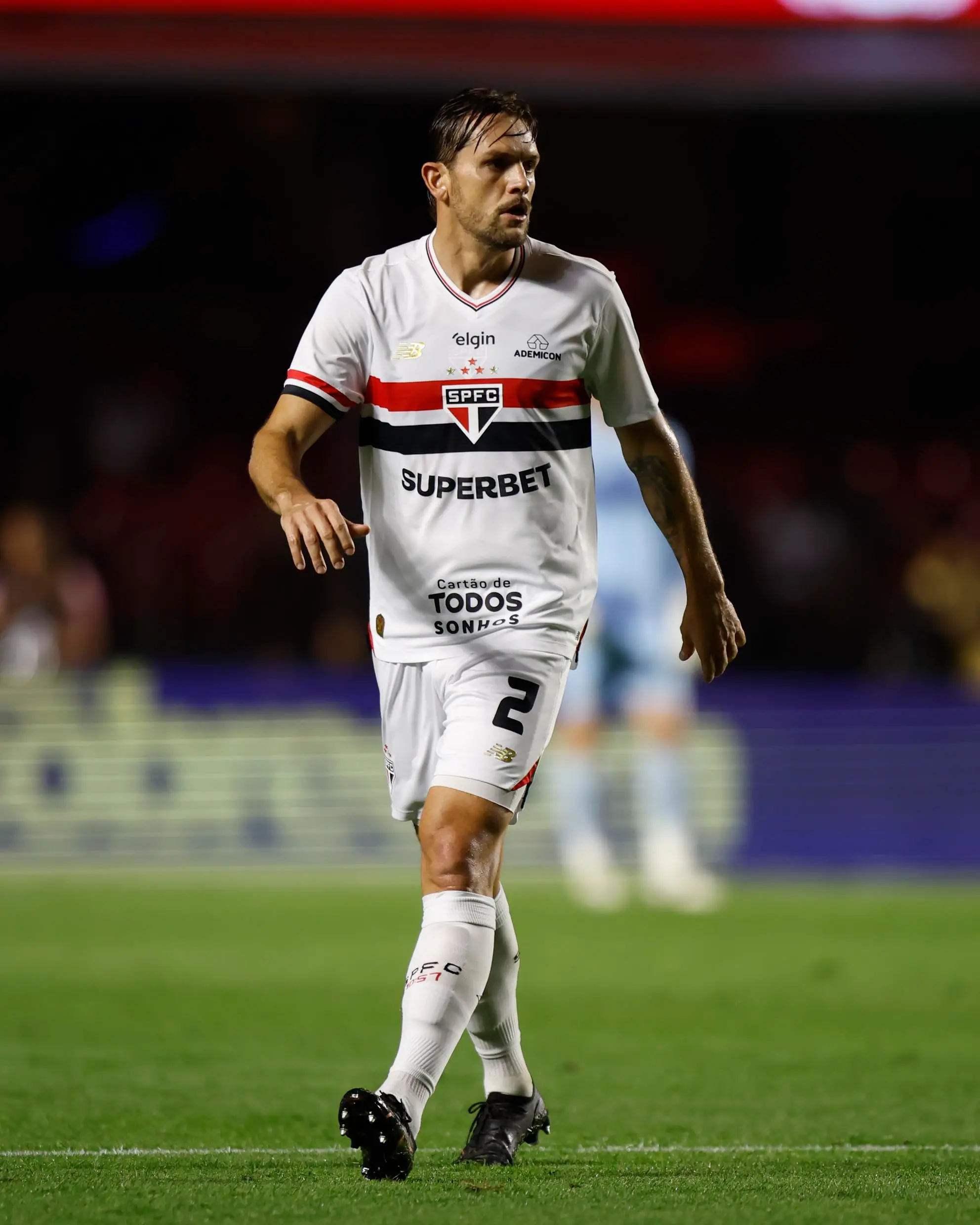 Imagem da notícia Rafael Tolói se lesiona contra o Ceará e São Paulo pode ter oito desfalques contra o Fortaleza