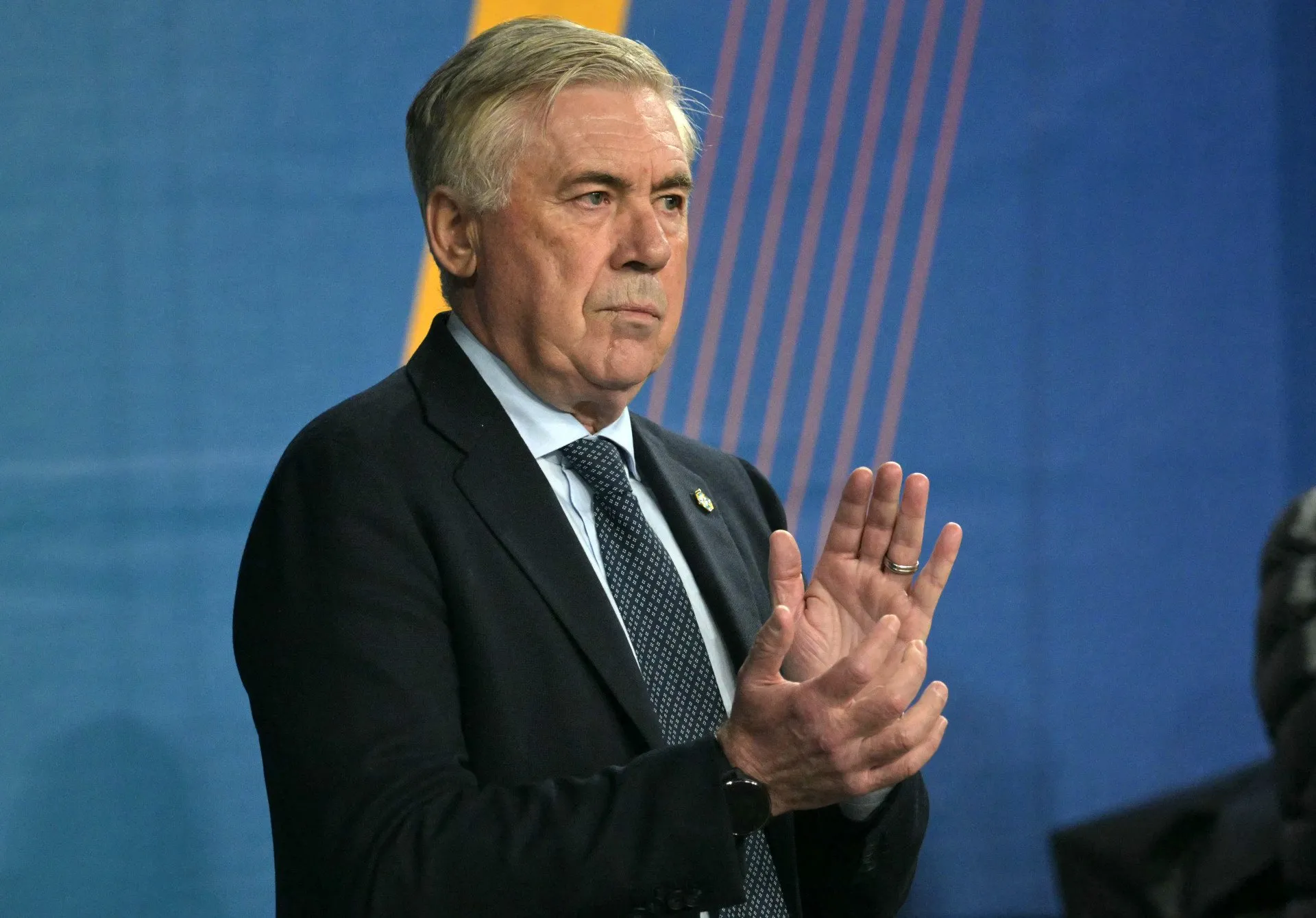 O técnico italiano Carlo Ancelotti está no comando da Seleção Brasileira