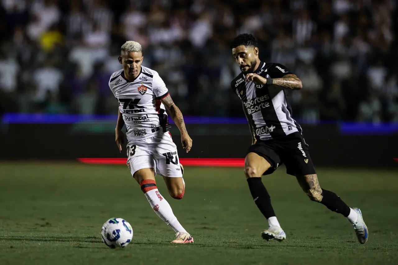 Ceará venceu o Vitória por 1 a 0, com gol de Marllon, no primeiro turno do Brasileirão