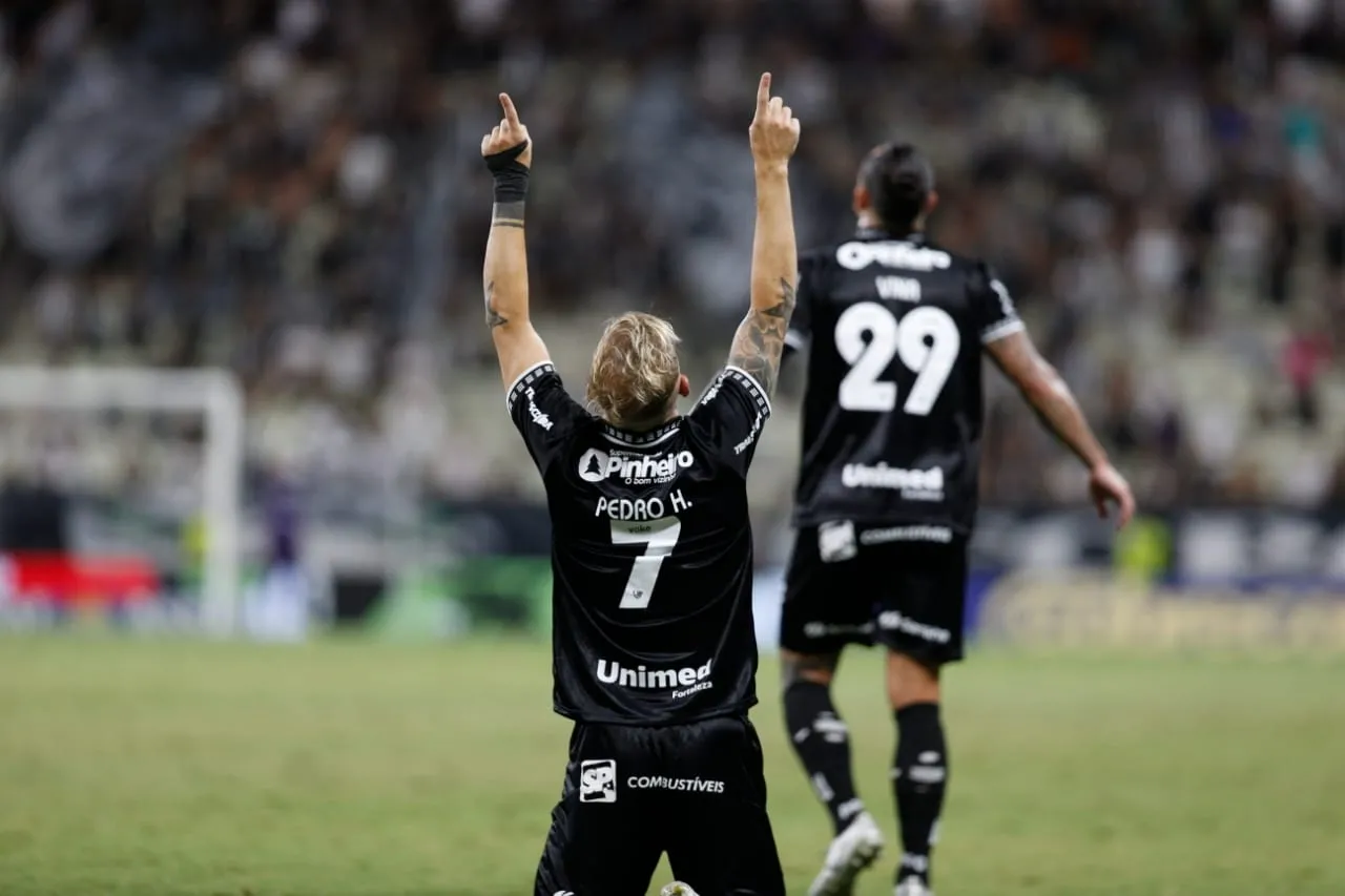 Pedro Henrique marcou o segundo do Vozão no jogo