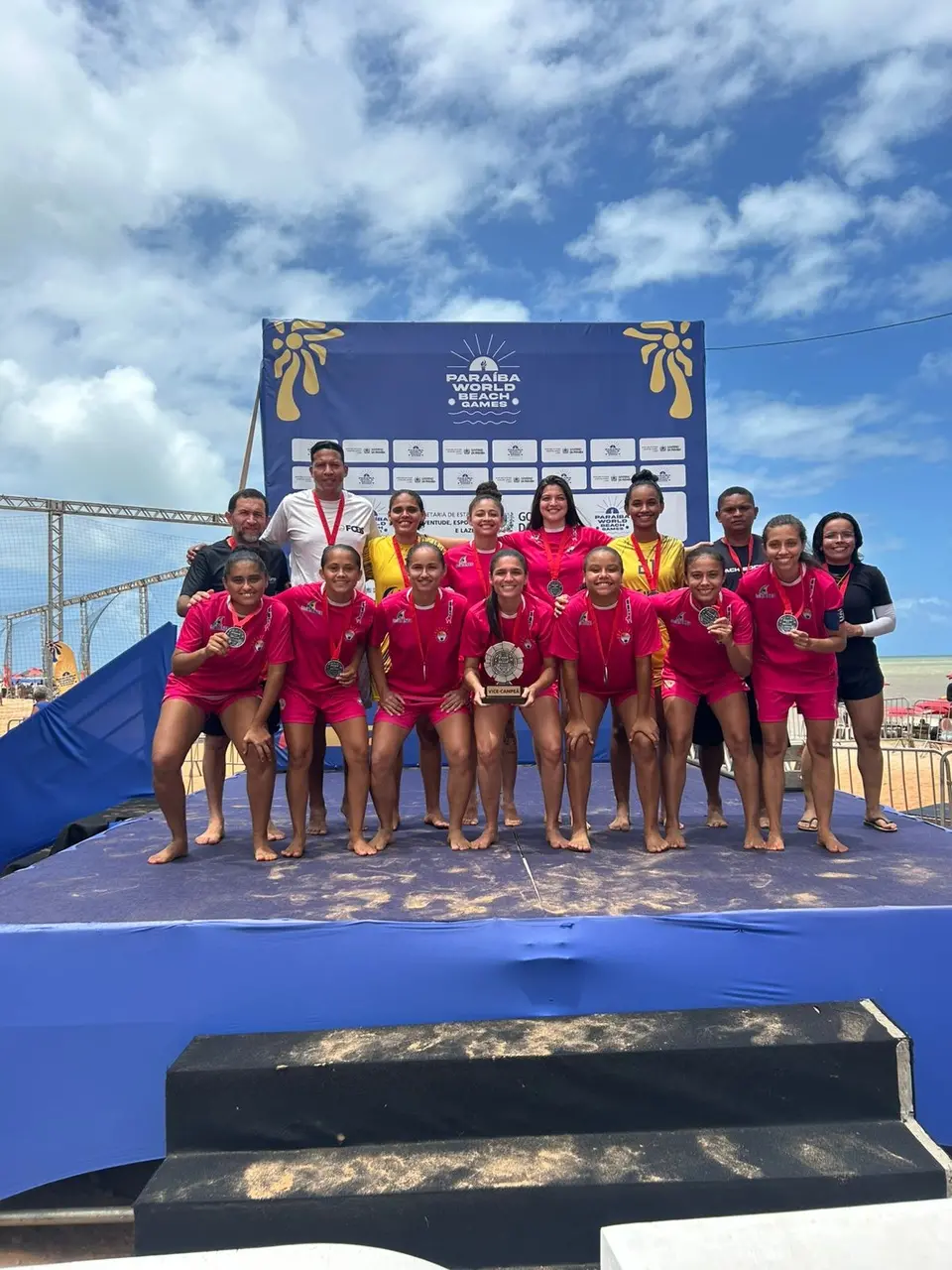 Imagem da notícia Ceará conquista vice-campeonato na Copa das Seleções de Beach Soccer Feminina