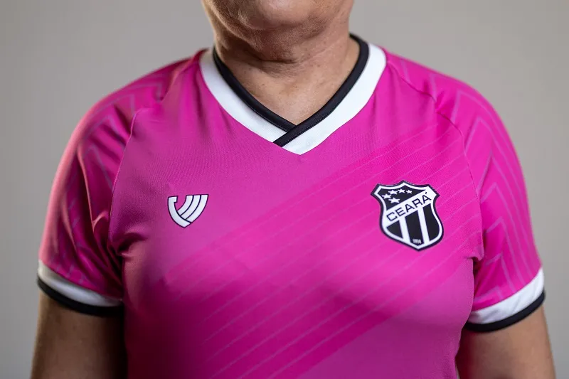 Ceará lança camisa em alusão ao Outubro Rosa.