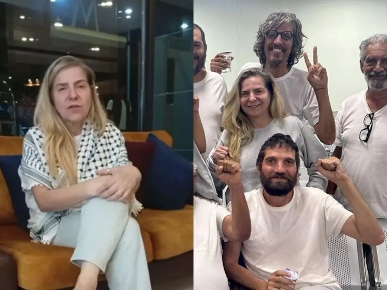 Imagem da notícia Após prisão em Israel, Luizianne Lins chega a Fortaleza neste sábado (11)