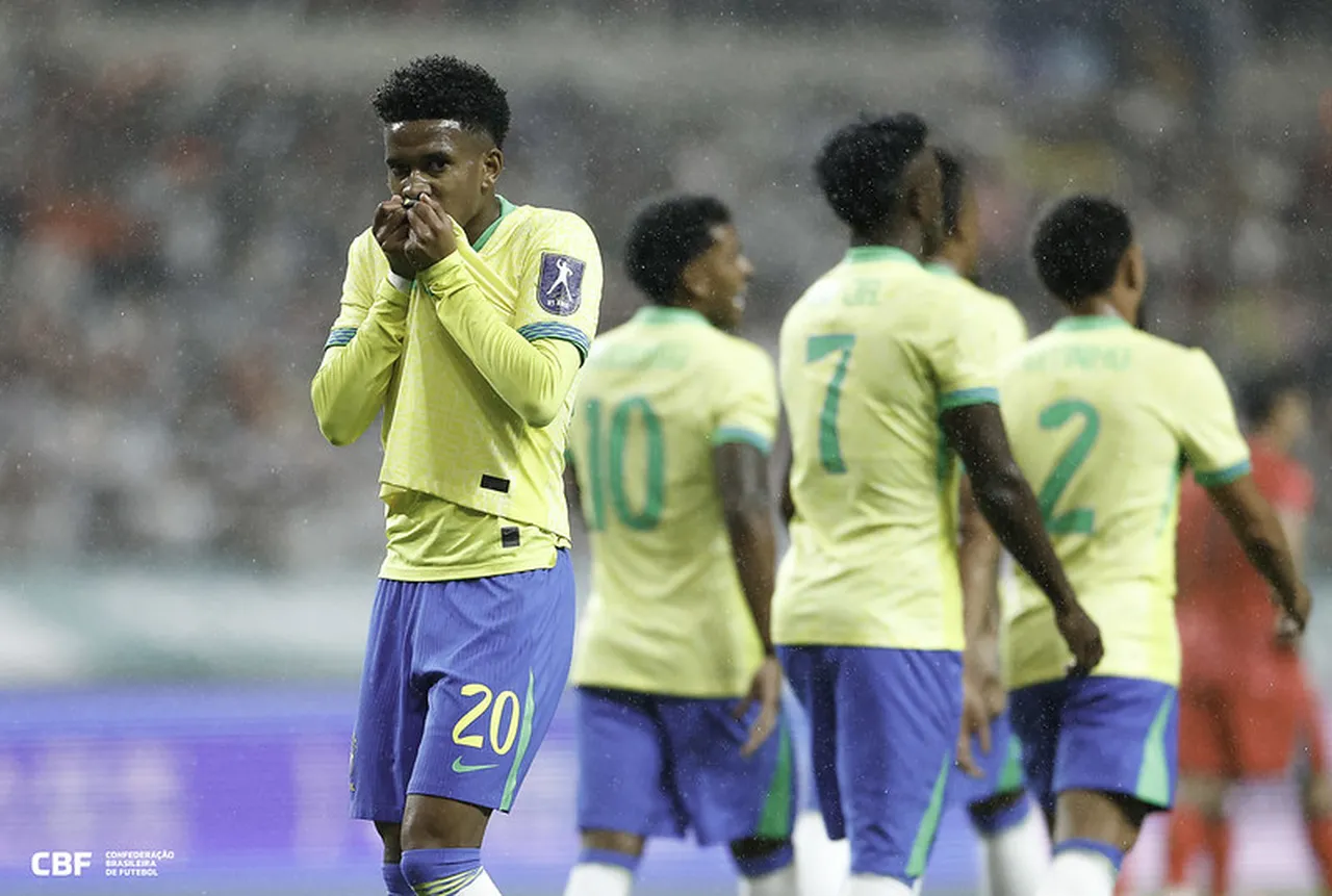A Seleção Brasileira fez um jogo impositivo e com quarteto ofensivo de destaque