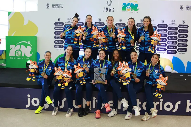 Imagem da notícia Unifor é tetracampeã brasileira universitária de vôlei feminino