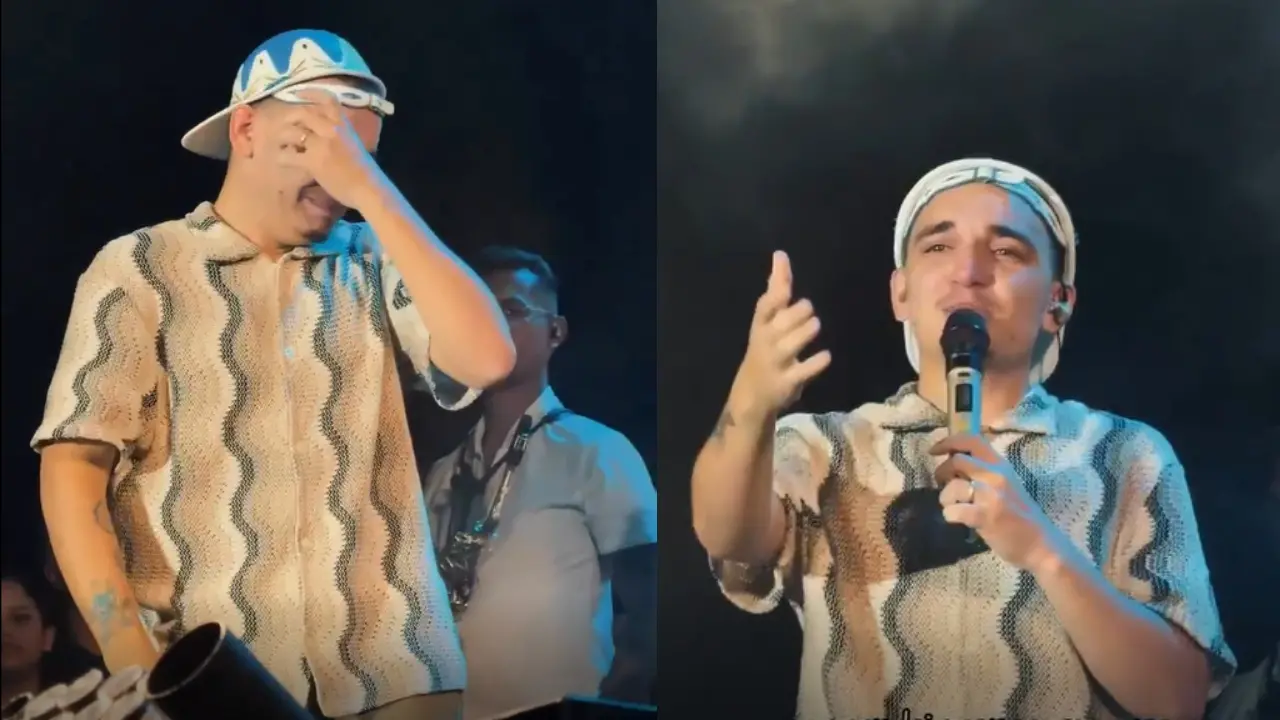 Imagem da notícia: João Gomes chora ao rever professora da infância em show; veja vídeo