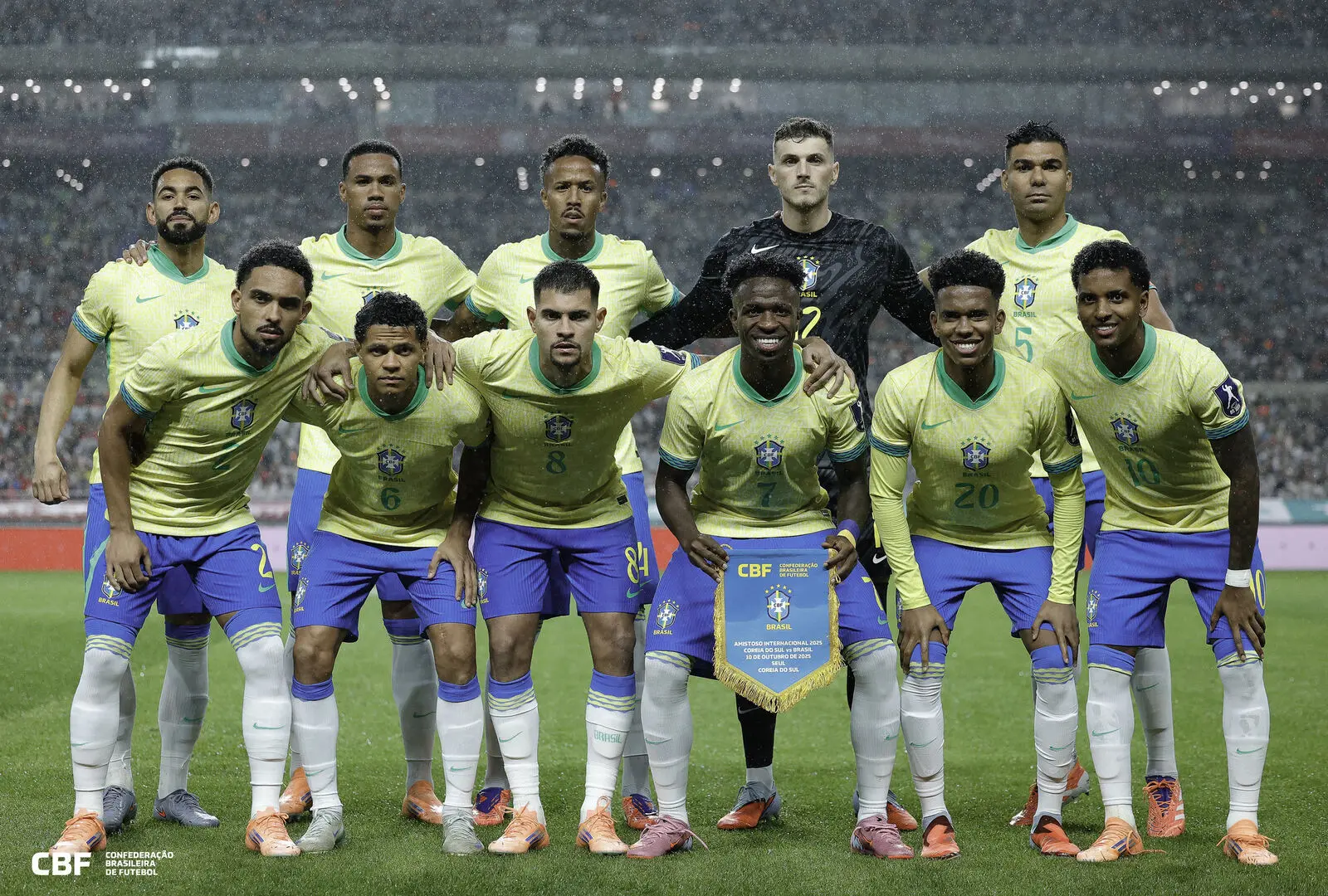 Imagem da notícia: CBF marca últimos amistosos da Seleção Brasileira em 2025; veja adversários e datas