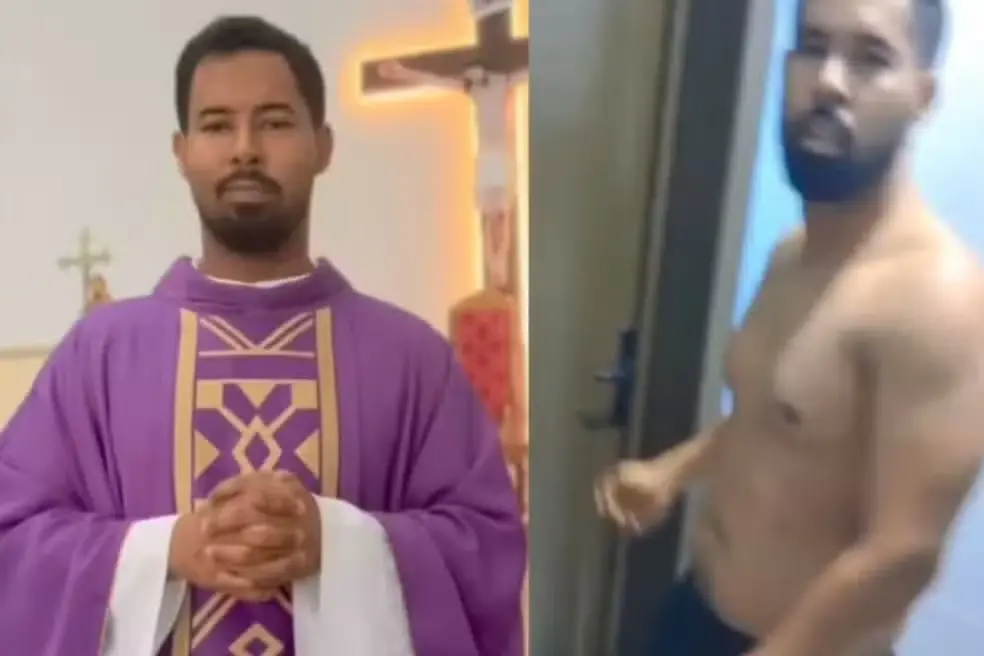 Imagem da notícia Veja o que se sabe sobre caso de padre flagrado com noiva de fiel em MT