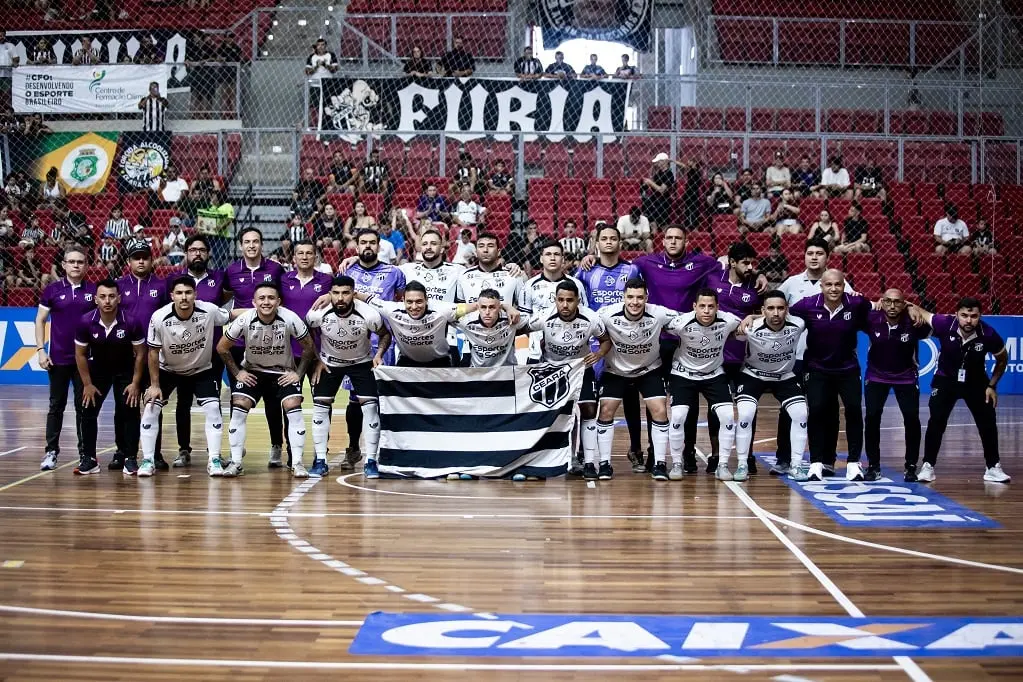Imagem da notícia Campeonato Brasileiro de futsal: veja campanha e como chega o Ceará para as quartas