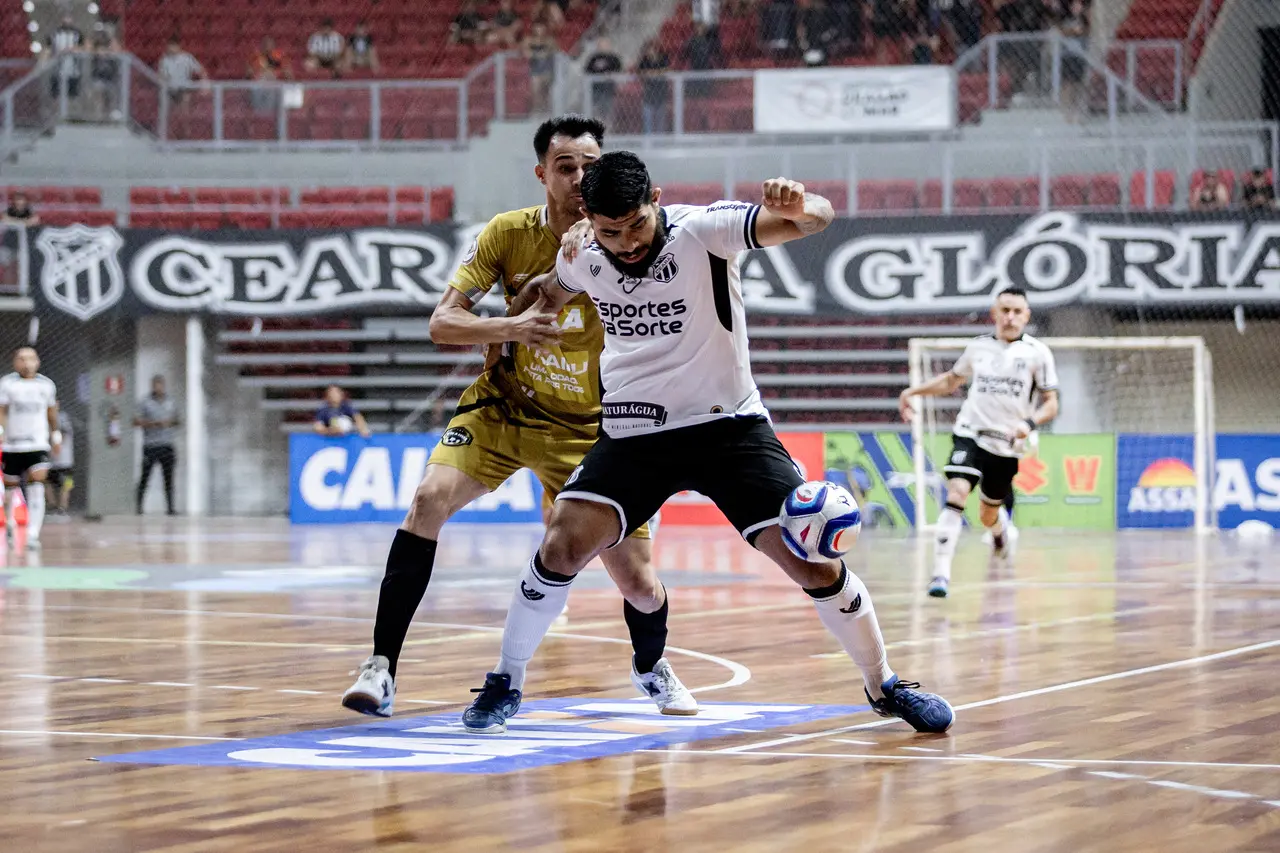 Imagem da notícia Ceará perde em casa para o Traipu no jogo de ida das quartas do Brasileiro de Futsal