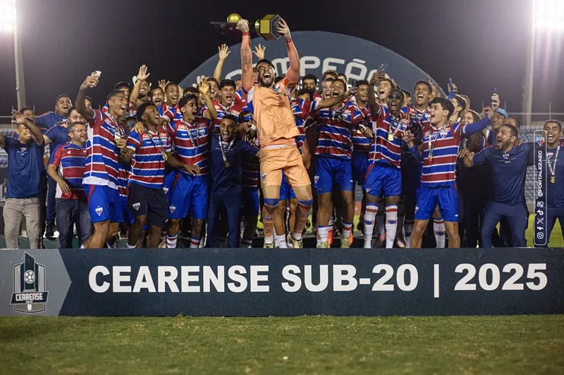 Imagem da notícia Fortaleza vence Ferroviário e conquista bicampeonato do Cearense Sub-20