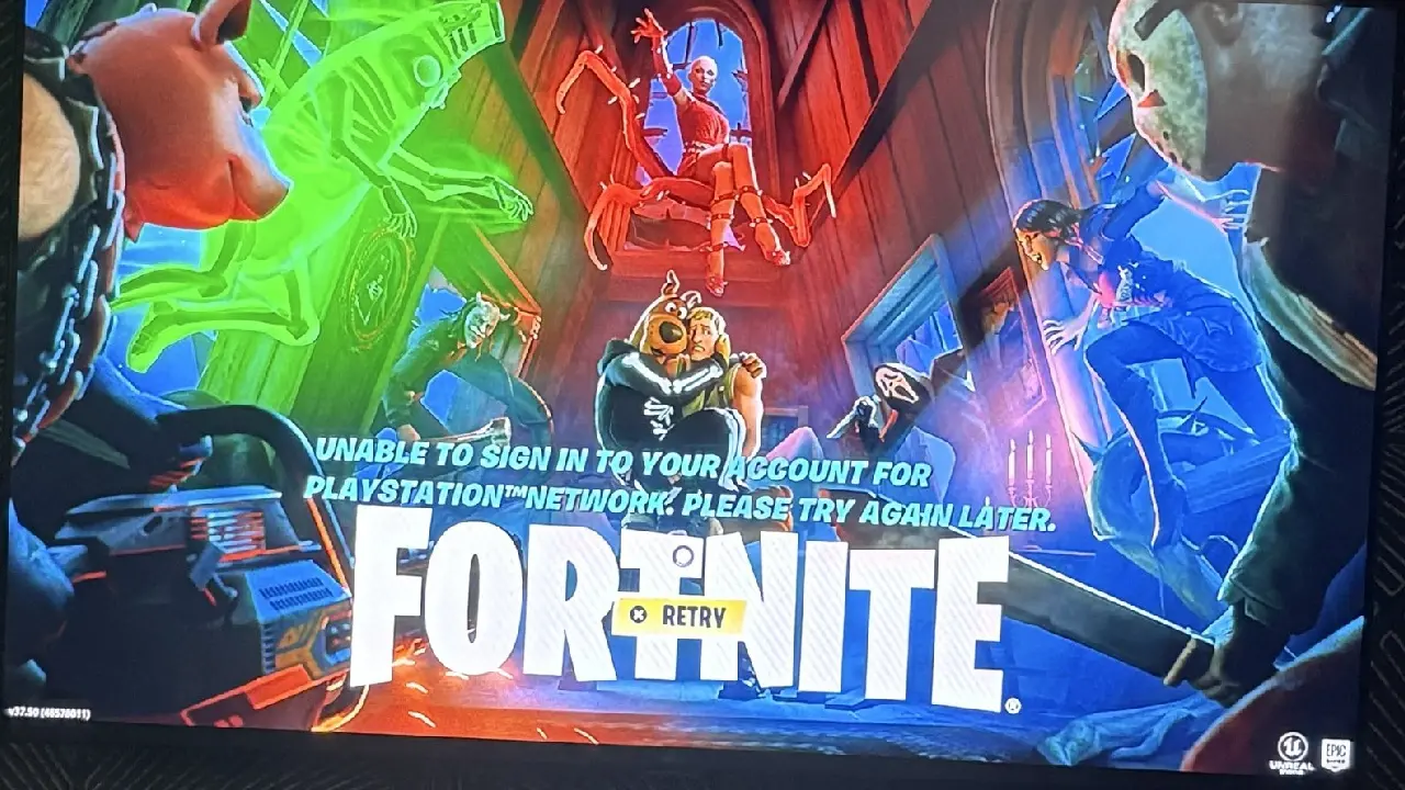 Imagem da notícia Queda da AWS afeta logins de usuários do Fortnite