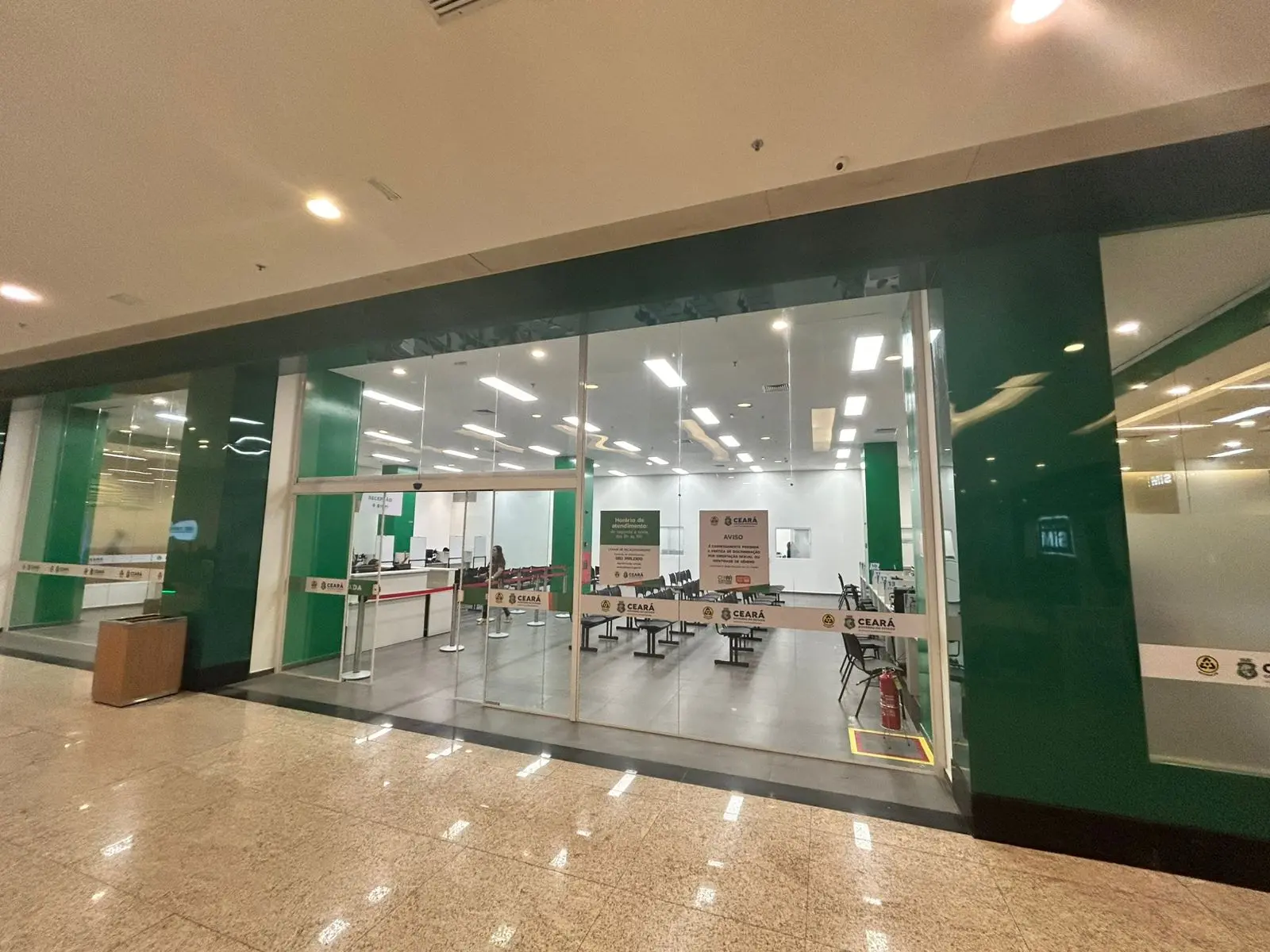Imagem da notícia: Detran-CE inaugura unidade no North Shopping Fortaleza