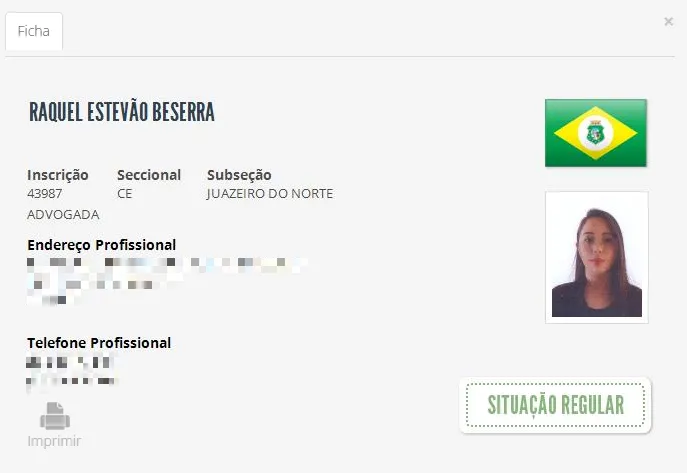 A advogada foi presa nesta quinta-feira (23).