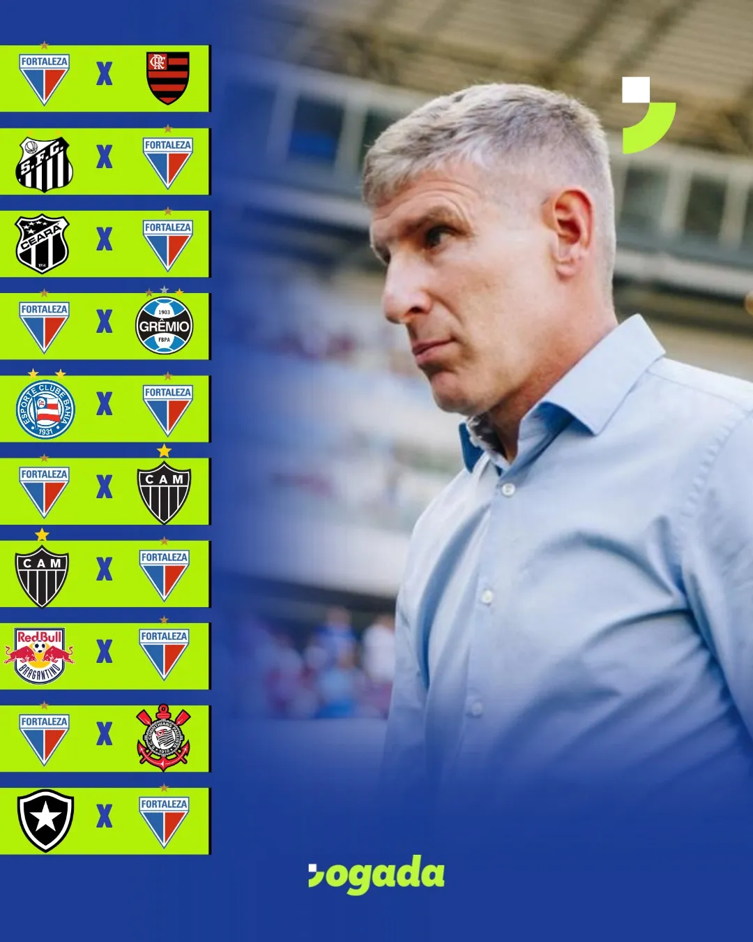 Os 10 jogos do Fortaleza até o fim da Sèrie A