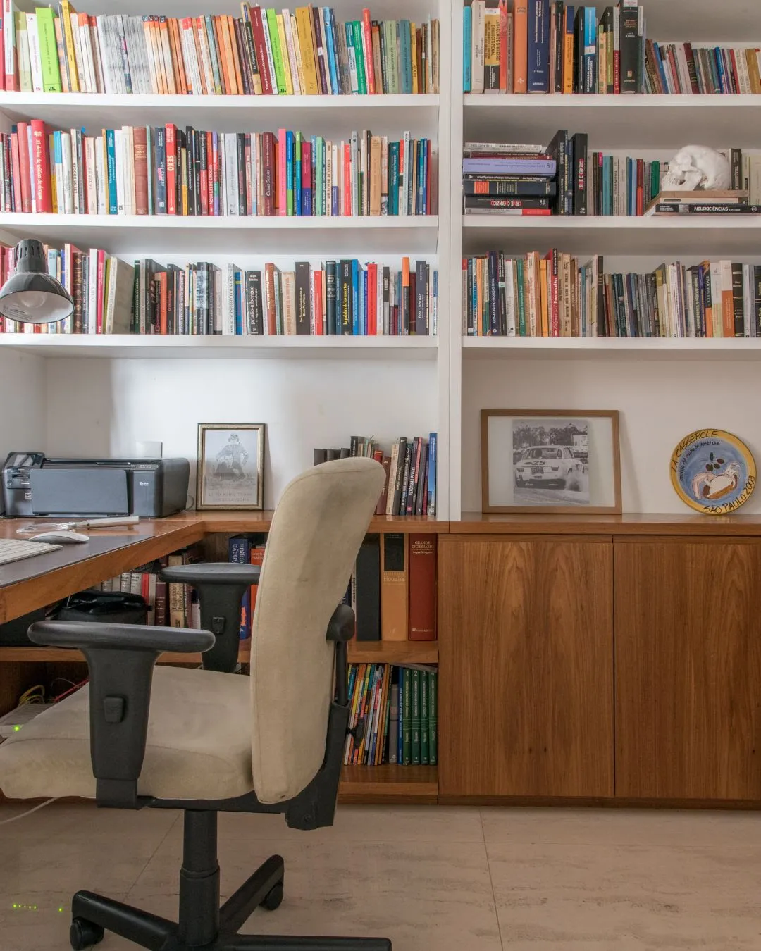 Projeto de home office executado por Isabella Nalon.