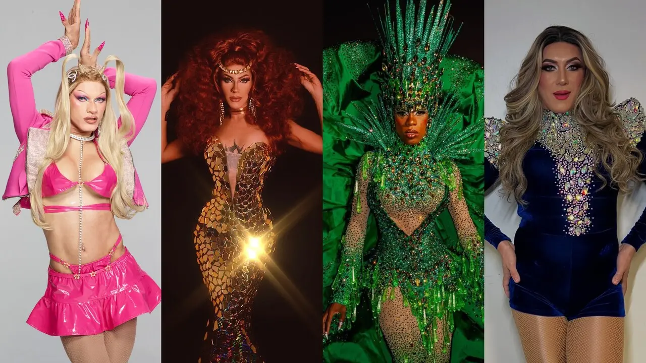 Imagem da notícia Realness em Fortaleza: festa reúne estrelas de Drag Race Brasil e artistas cearenses