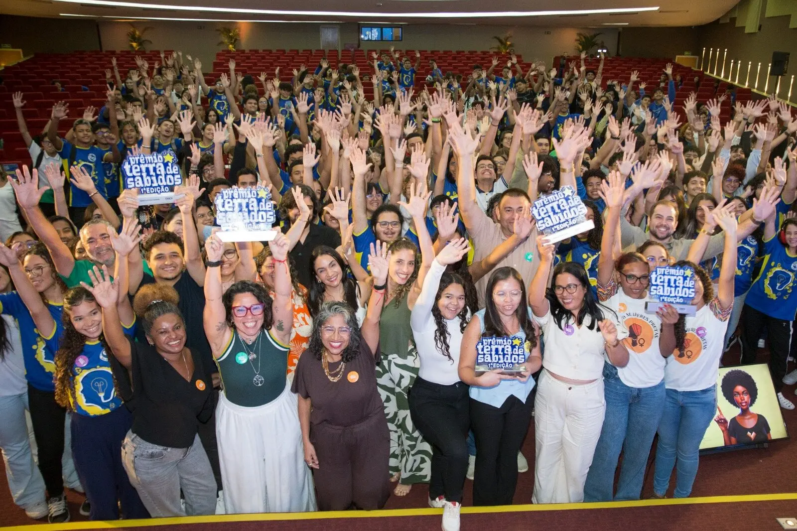 Imagem da notícia Entrega do Prêmio Terra de Sabidos reúne escolas e autoridades na Alece; ‘injeção de esperança’