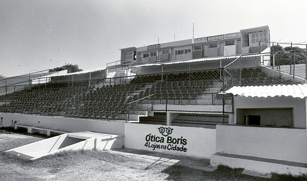 O estádio PV em 1984