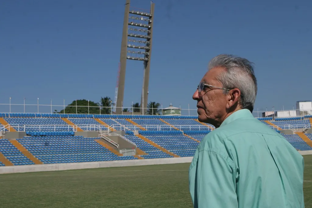 O jornalista Tom Barros no PV em 2011