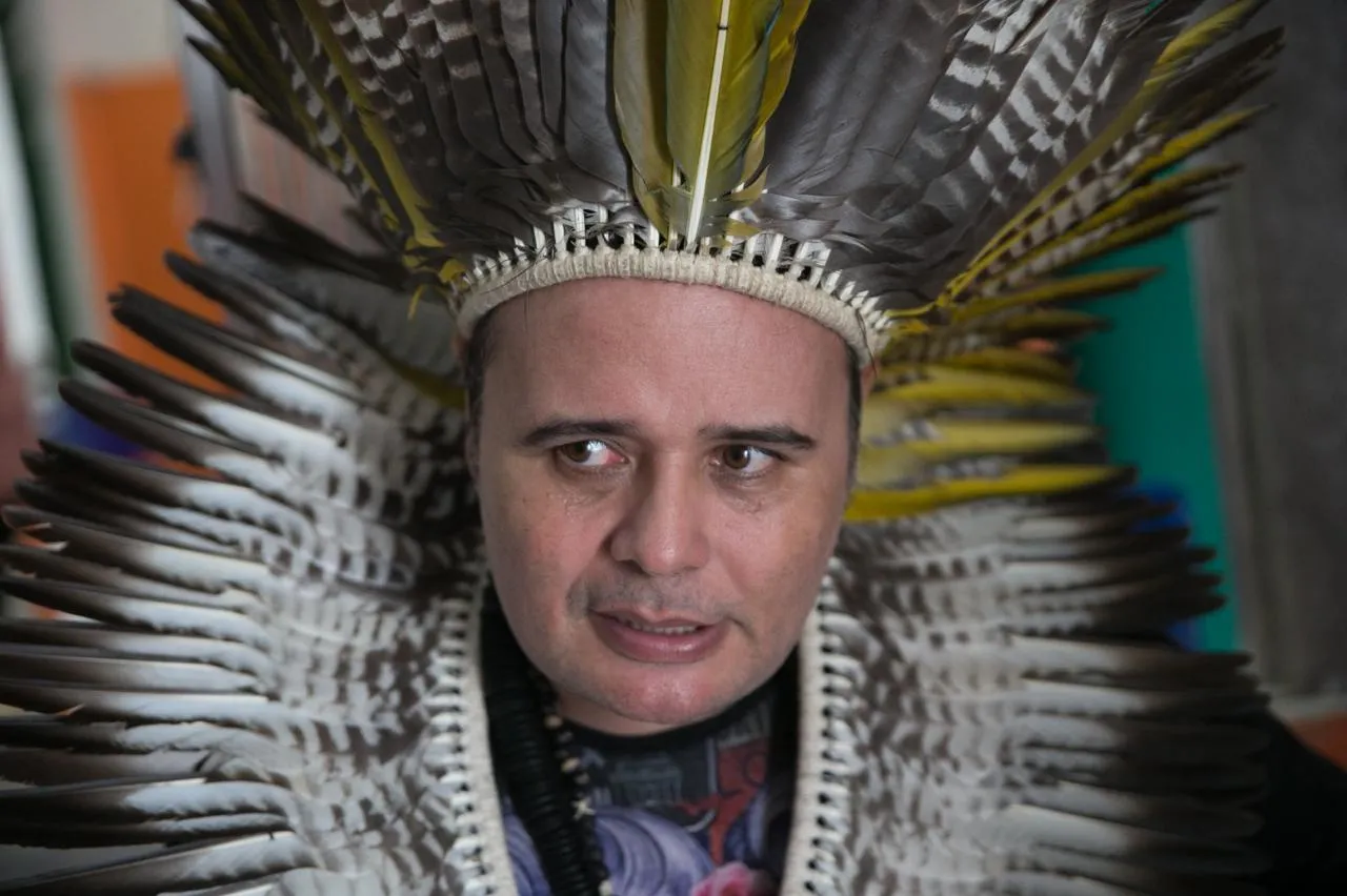 Paulo Anacé é uma das lideranças indígenas que luta pela escuta dos povos originários antes da instalação de empreendimentos.