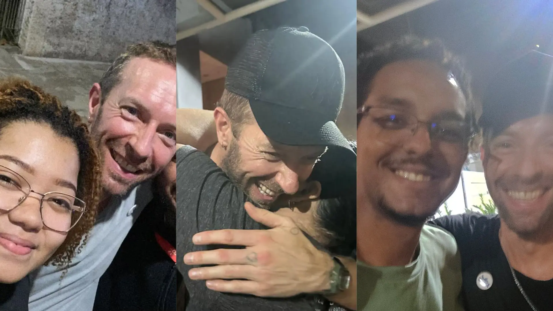 Imagem da notícia: Chris Martin, do Coldplay, é flagrado nas ruas de Belém antes do Global Citizen