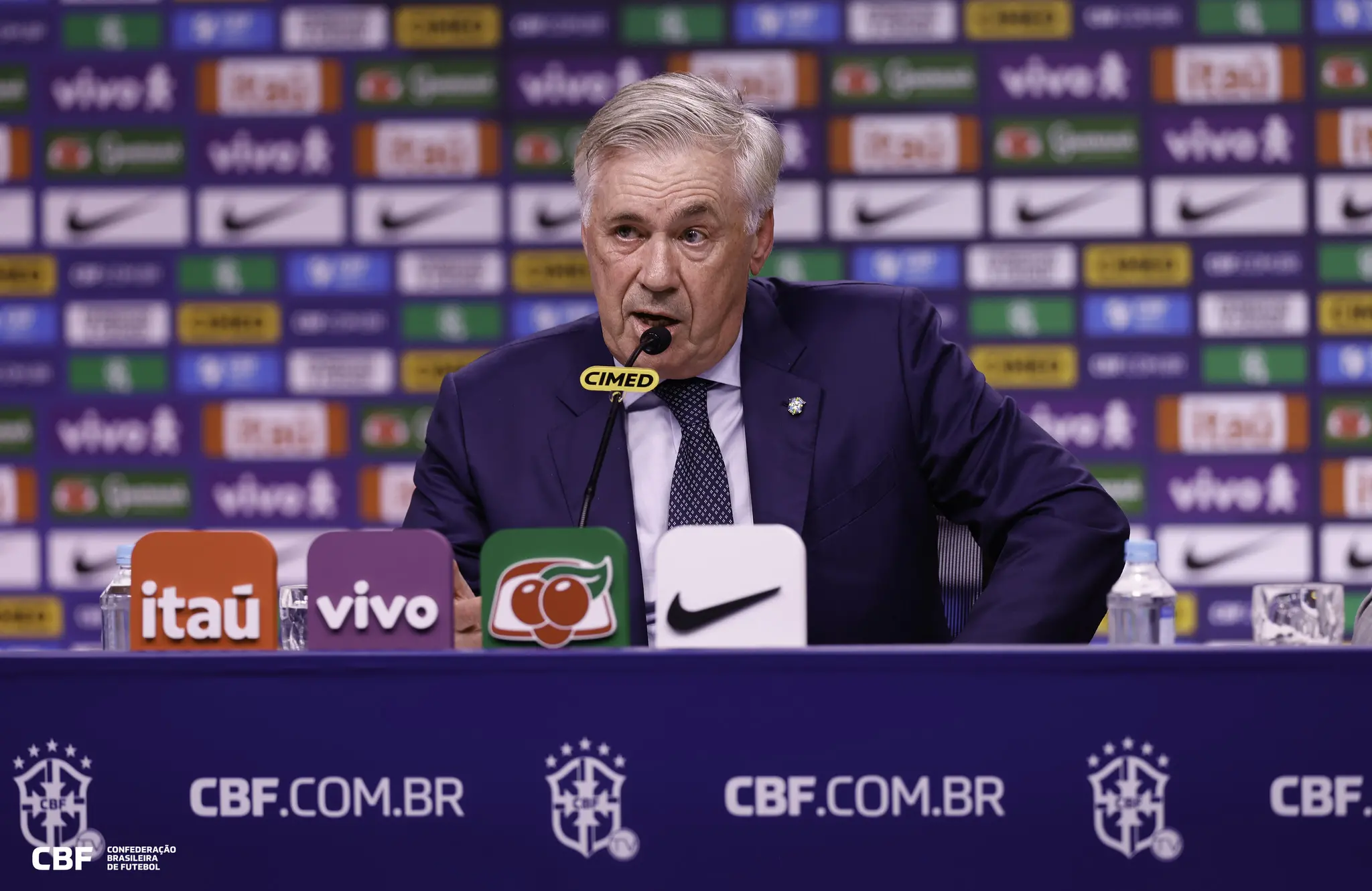 Imagem da notícia Ancelotti convoca Seleção Brasileira com surpresas, sem Neymar e Alisson; veja lista
