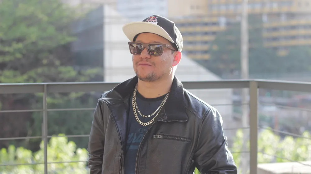 Rapper e palestrante Felipe Rima é um dos pioneiros na organização de batalhas na Capital.