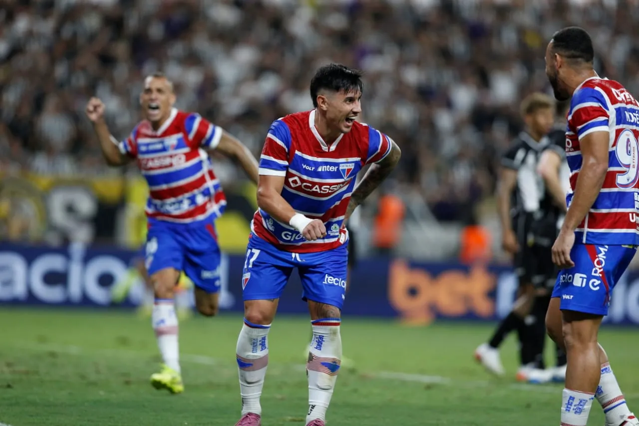 Adam Bareiro, atacante do Fortaleza.