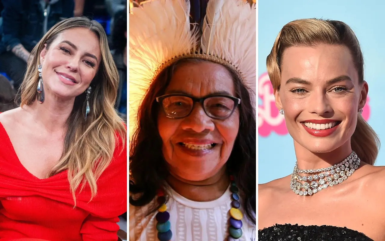 Imagem da notícia: Cacique Pequena, Paolla Oliveira e Margot Robbie são citadas no Enem 2025