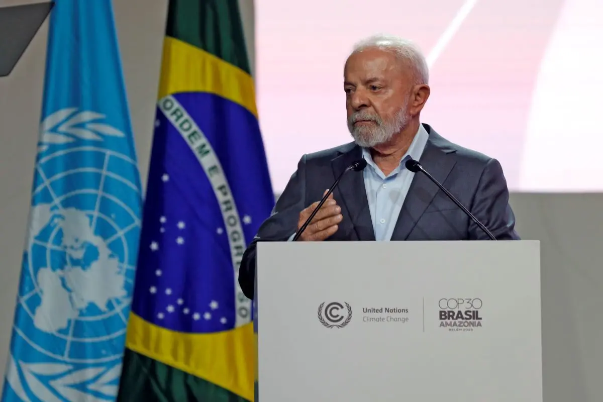Imagem da notícia: Lula diz na COP30 que a mudança climática já é 'tragédia do presente' 