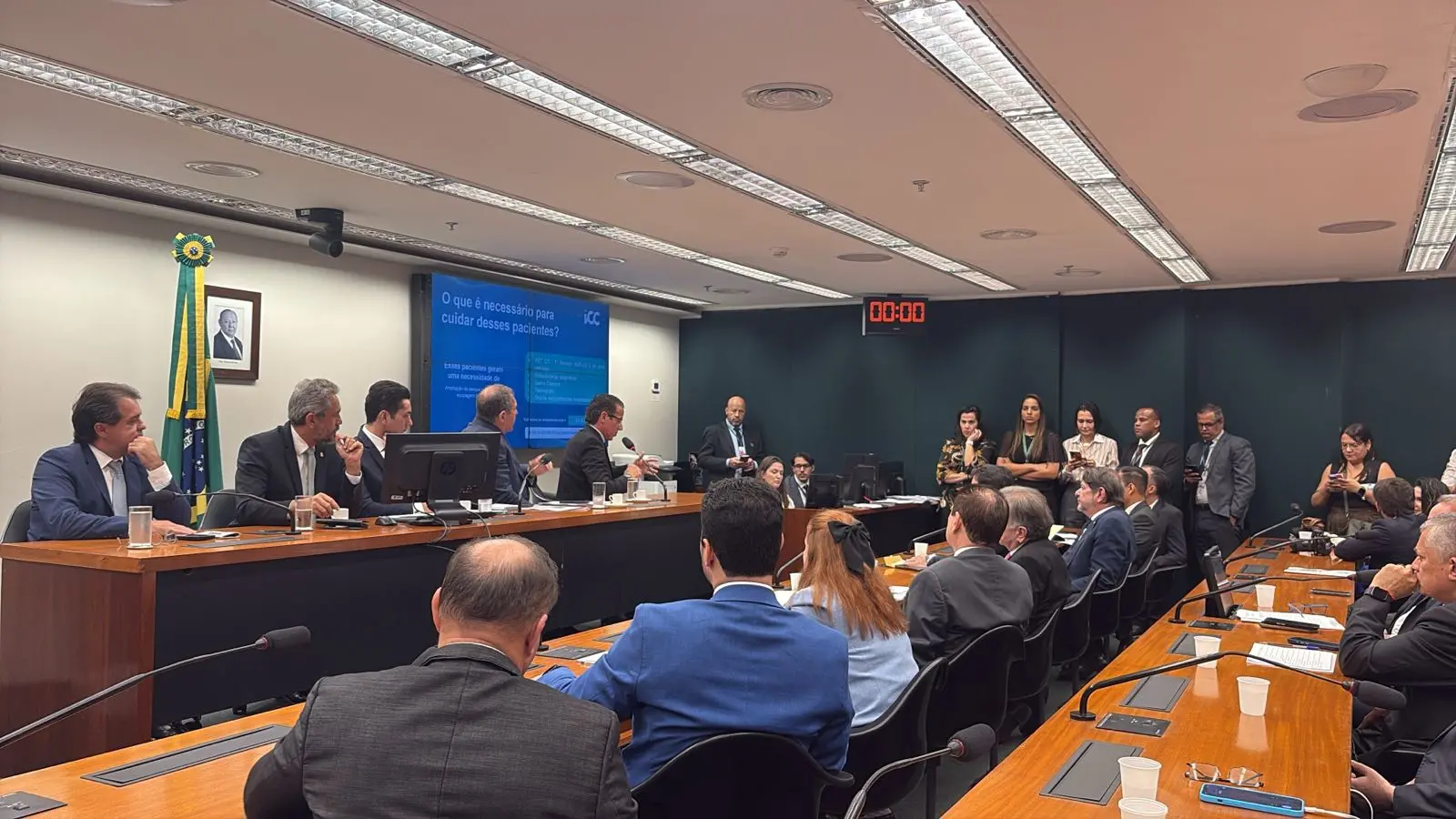 Foto da reunião da bancada do Ceará.