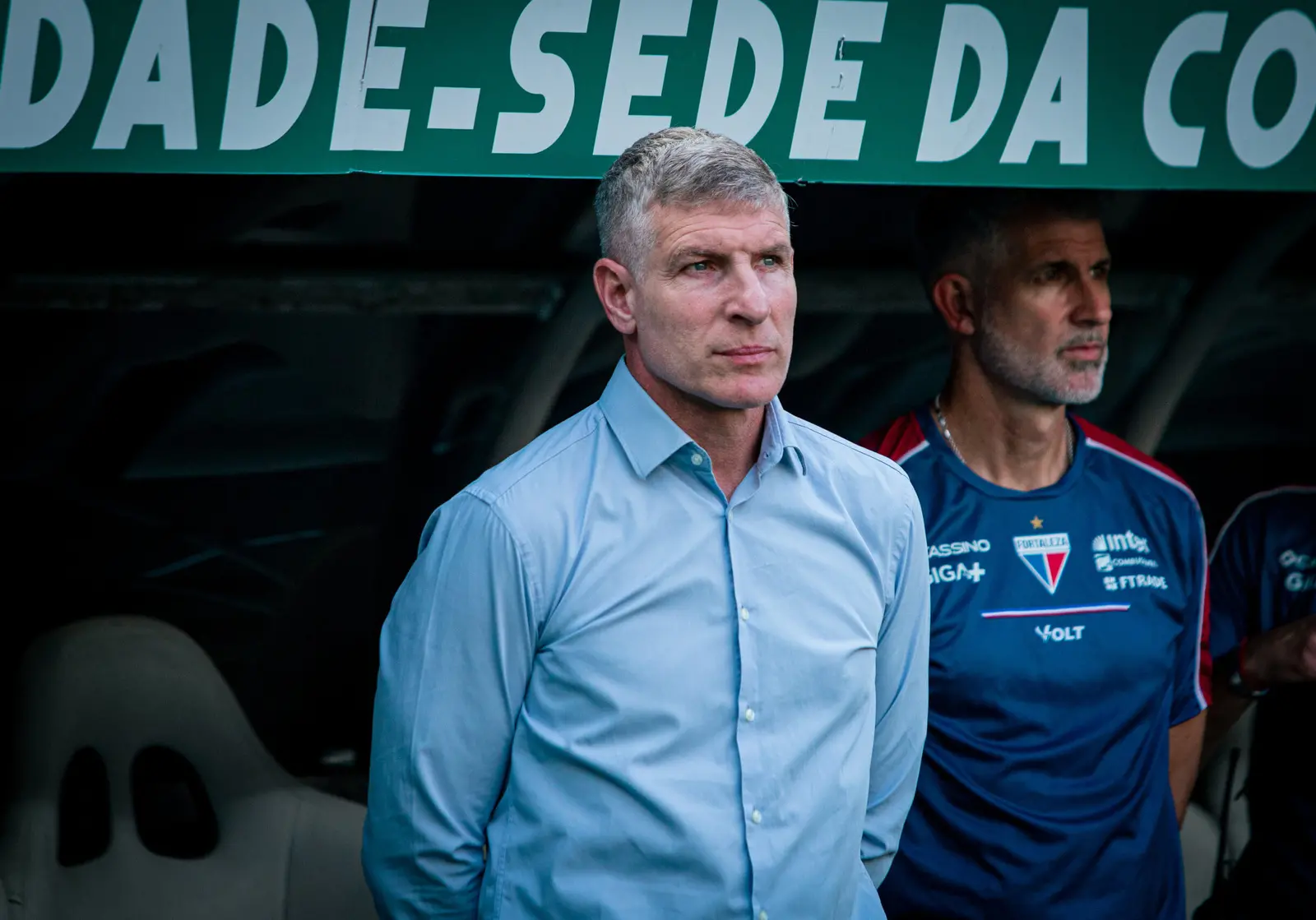 Imagem da notícia Palermo exalta postura do Fortaleza em empate com Atlético-MG: ‘fico emocionado’