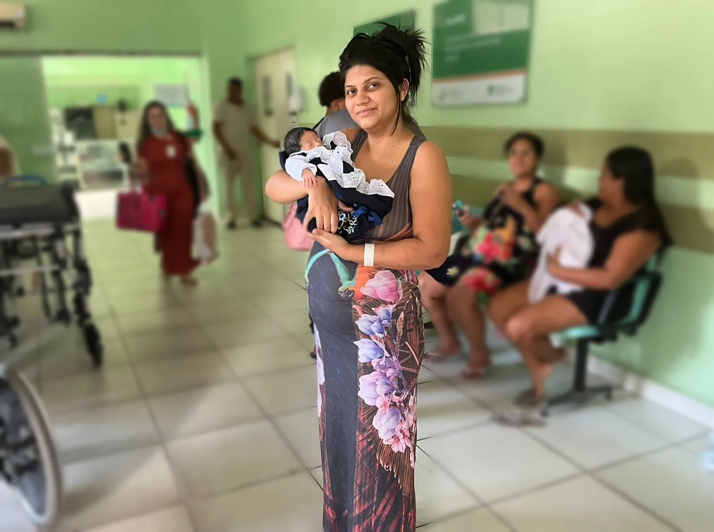 Damara e Henry estão bem e aguardavam autorização para alta hospitalar, após o incêndio.