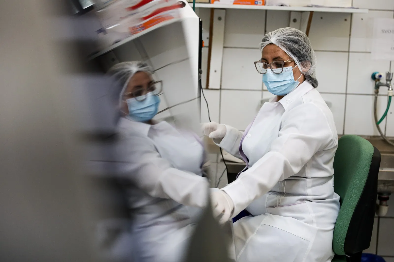 Laboratório de análises do SVO foi modernizado com novos equipamentos para facilitar diagnósticos.