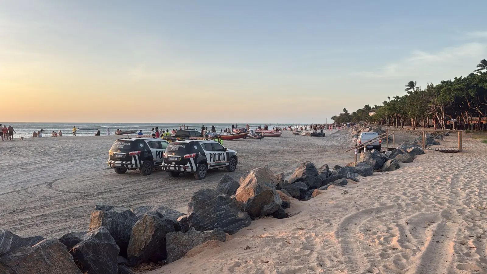 Embargo a obra na praia de Jericoacoara
