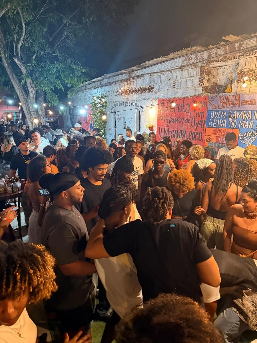 Festa do projeto Afrobrasilidade.