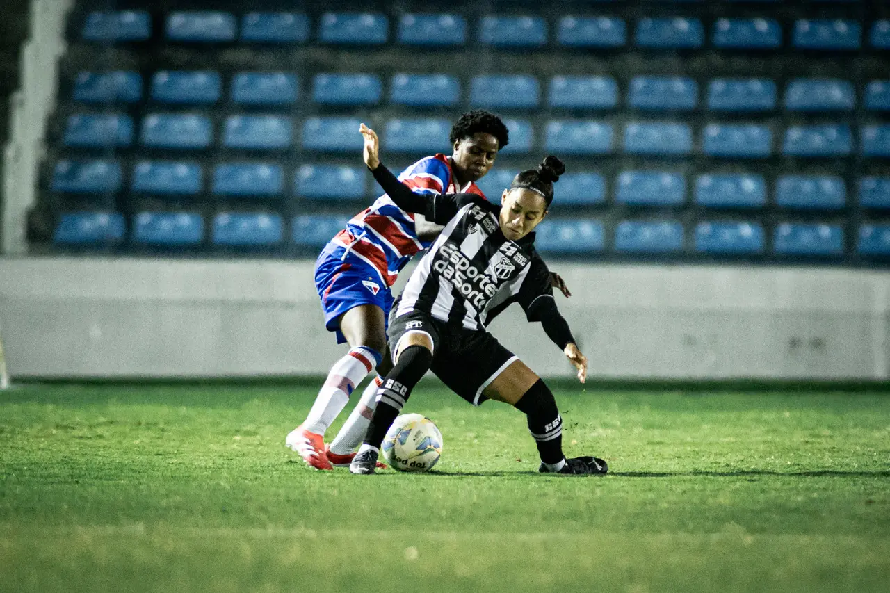 Imagem da notícia Ceará e Fortaleza empatam sem gols no 1º jogo da final do Cearense Feminino