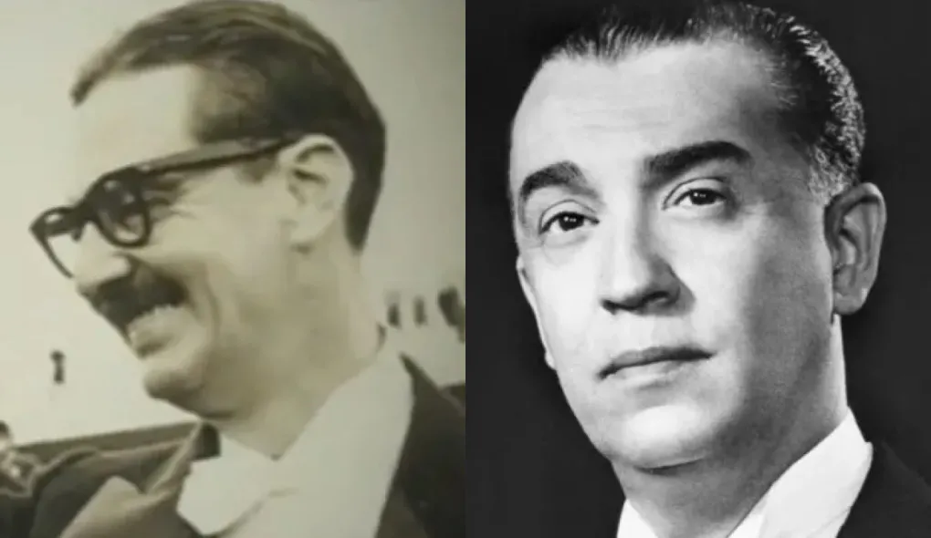 Os ex-presidentes: Jânio Quadros e Juscelino Kubitschek.