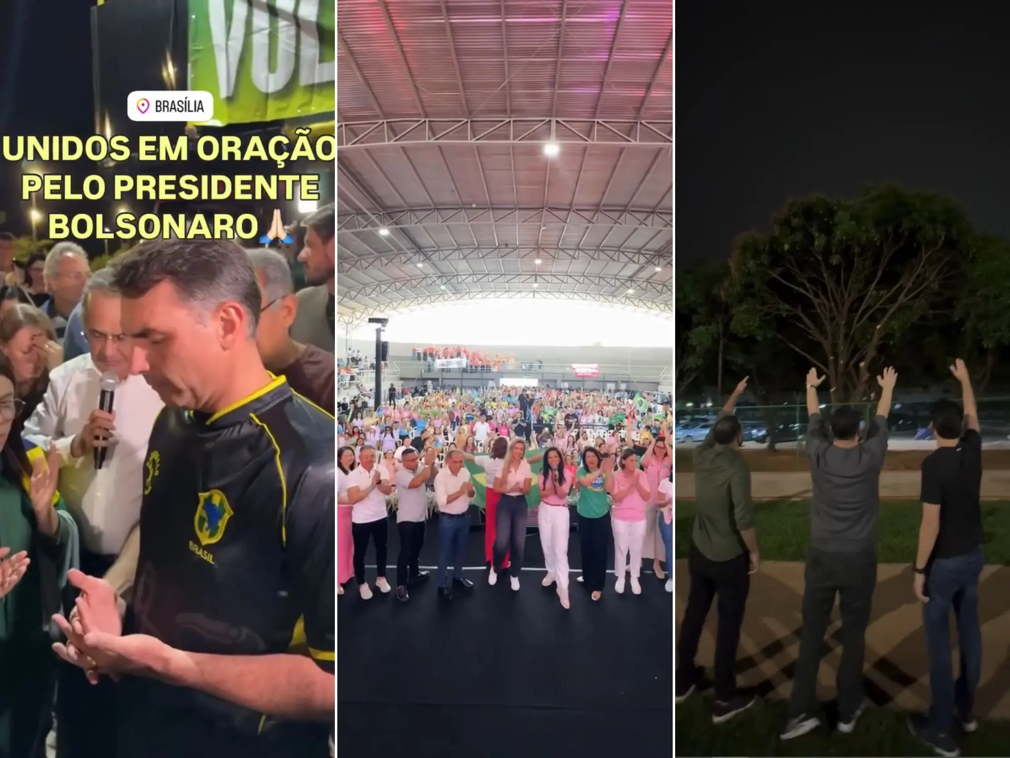 Imagem da notícia Viagens, silêncios e pedidos de orações: como a oposição no Ceará reagiu à prisão de Bolsonaro