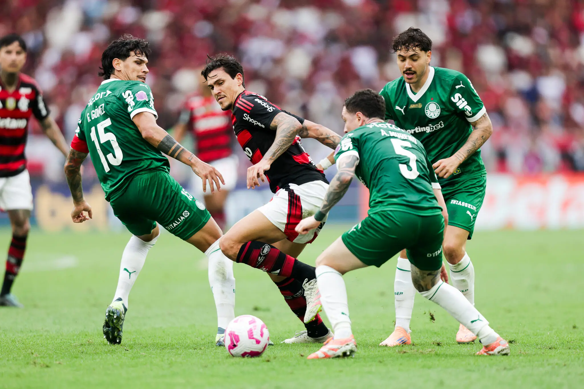 Imagem da notícia Definição de título entre Flamengo e Palmeiras nesta terça interessa ao Ceará; entenda