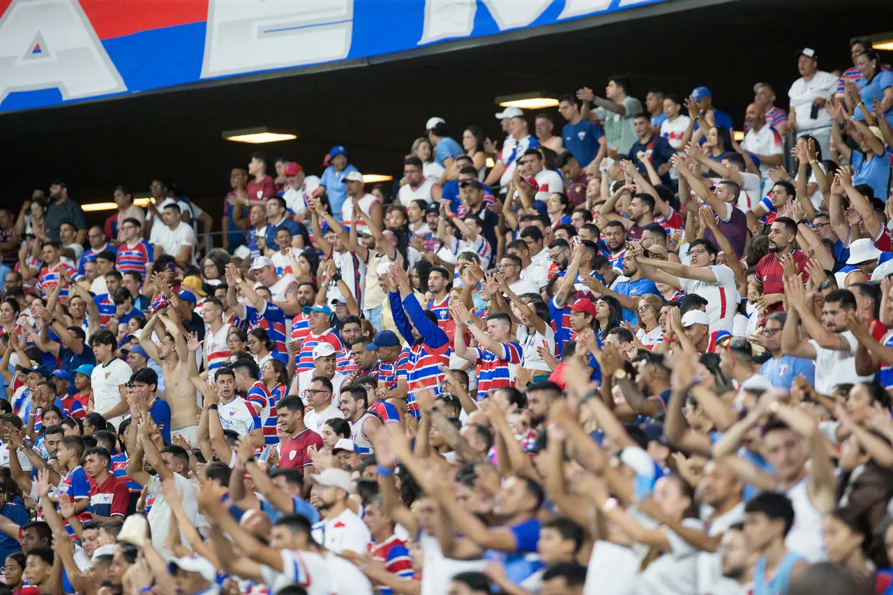 Imagem da notícia Fortaleza divulga parcial de ingressos contra o Corinthians com mais de 50 mil torcedores