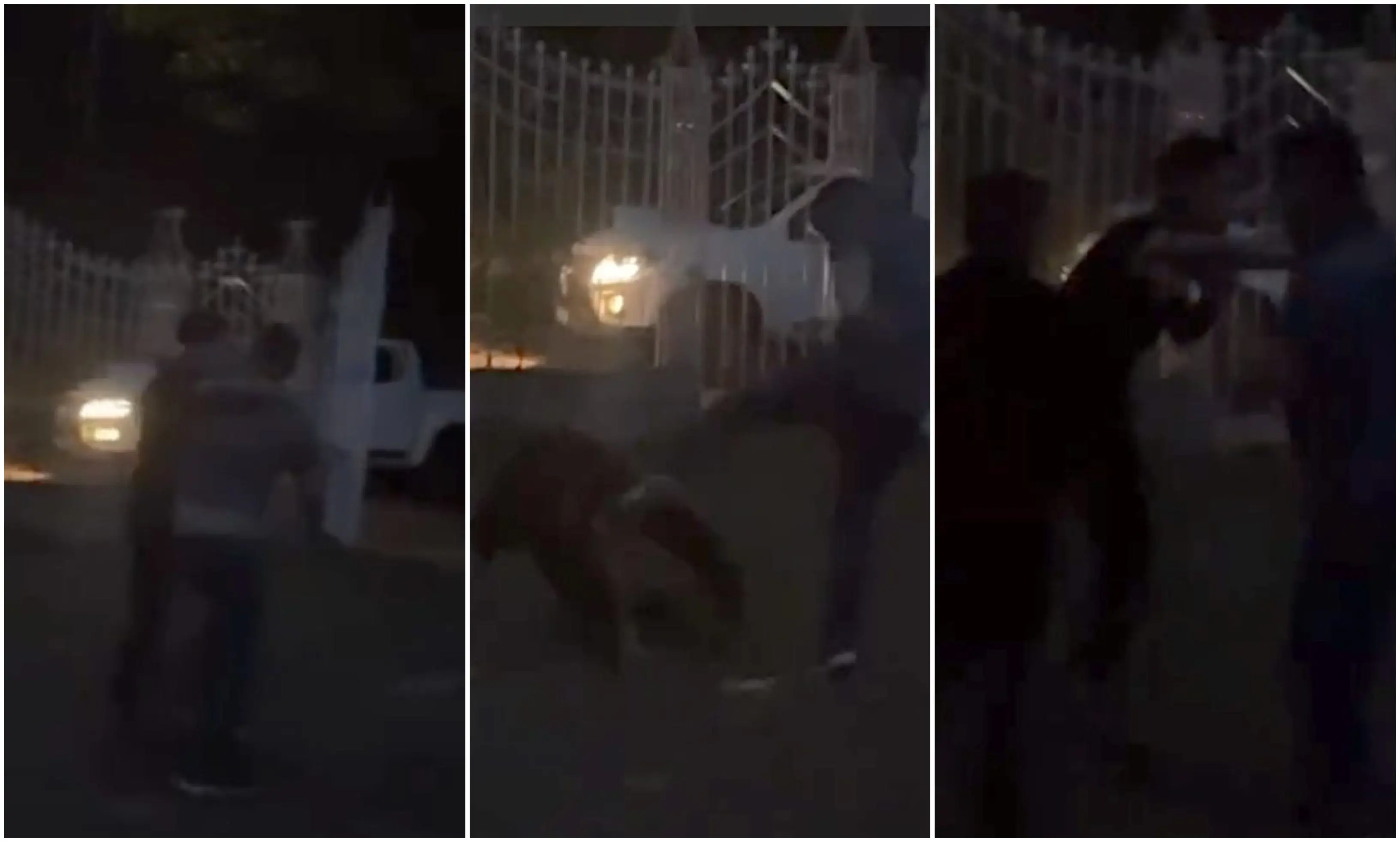 Imagem da notícia Prefeito de Palmácia troca socos com irmão do prefeito de Pacoti
