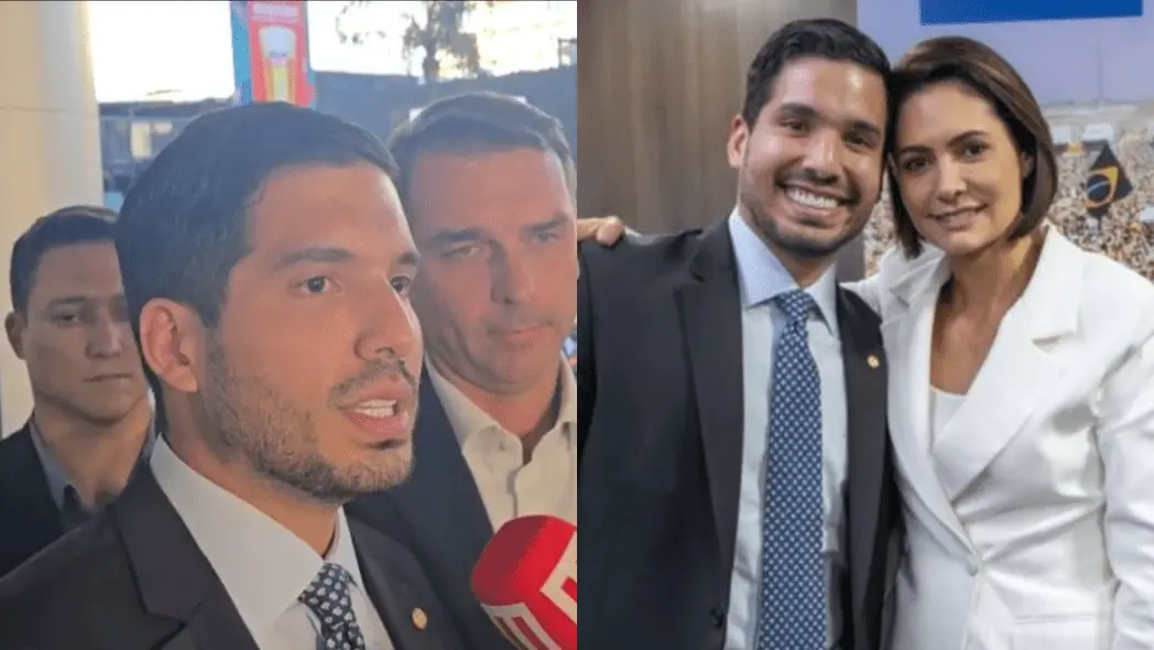 Imagem da notícia PL suspende conversas com Ciro Gomes no CE após desacordo entre André Fernandes e Michelle Bolsonaro