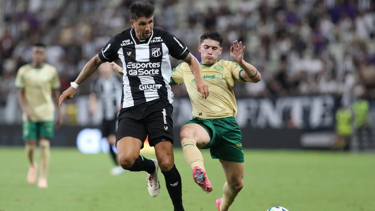Imagem da notícia: Ceará x Palmeiras: veja horário, onde assistir, palpites, escalações e combinações de resultados